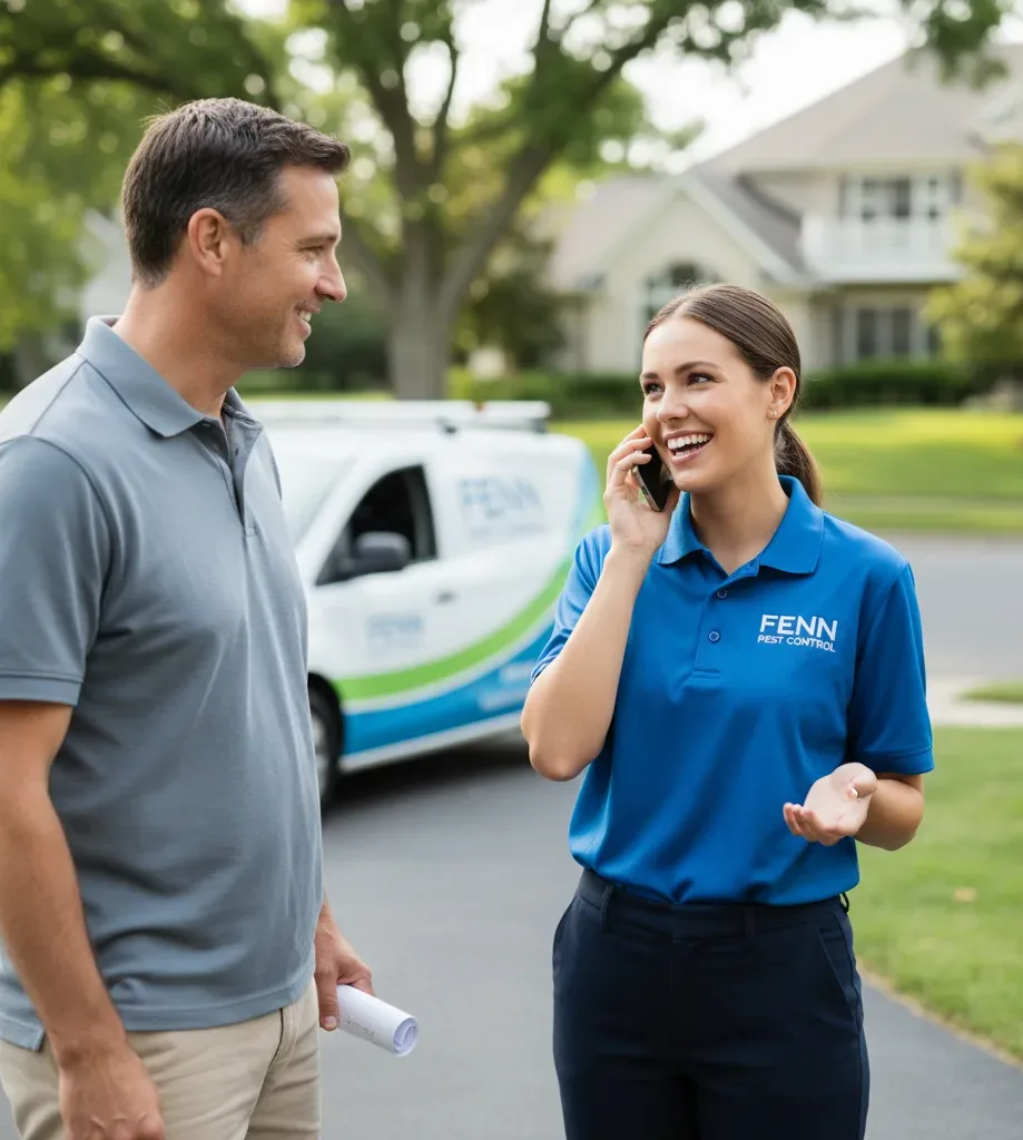Fenn Pest Control customer support in Weldon